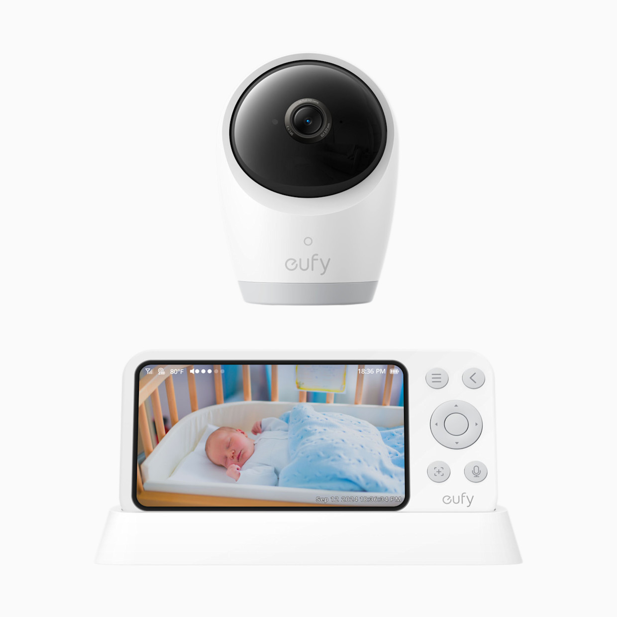 Eufy SpaceView Pro E210 Baby Monitor (5-inch screen, no WiFi required)