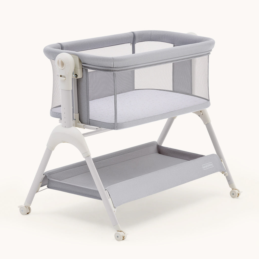 HARPPA Cuddly Sway manual-glide bedside bassinet